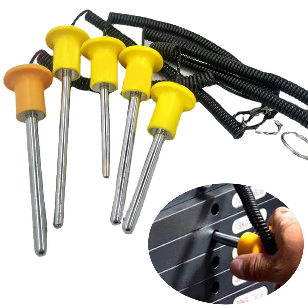 Pincho mágnetico para maquinaria de Gimnasio, para seleccionar placas de peso.