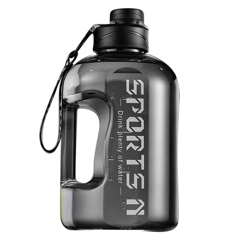 Botellas de agua aisladas de 2,7/1,7 L, gimnasio, viajes, senderismo, Camping, para hombres y mujeres, botella de Fitness