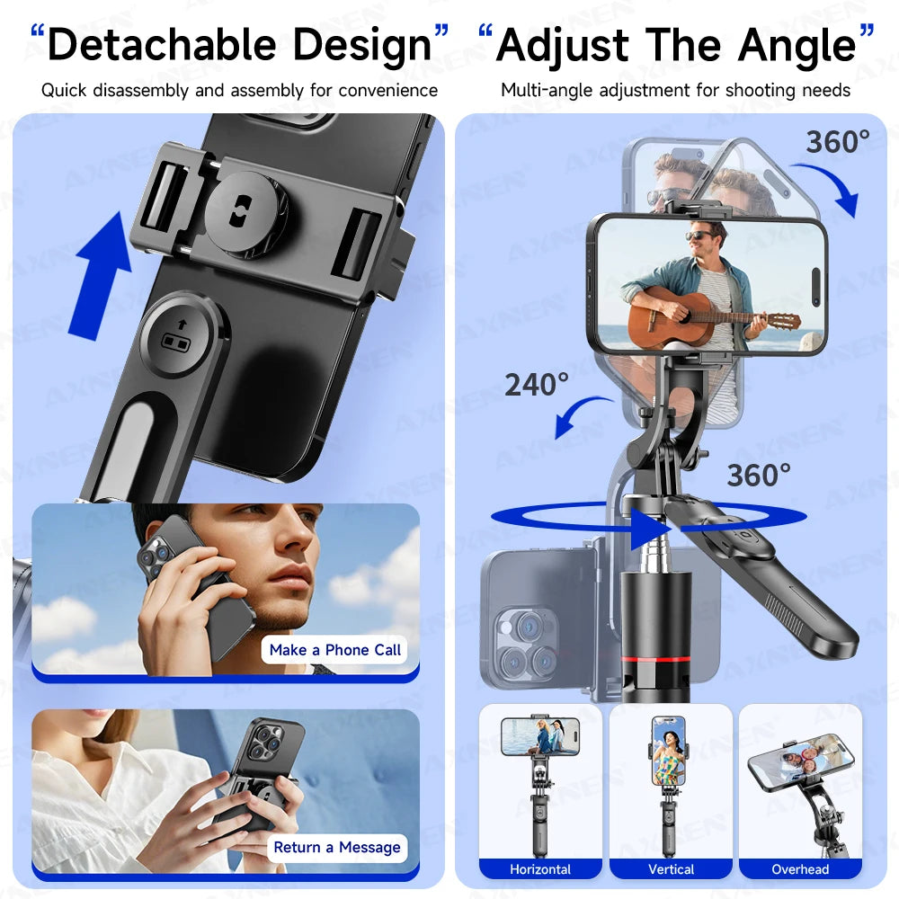 Trípode, palo de selfie, facil de transportar y con bluetooth