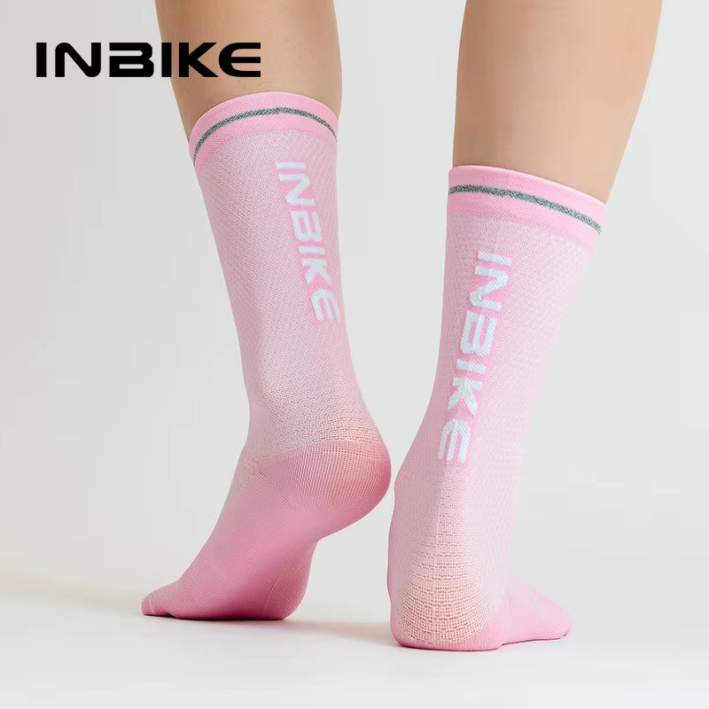Calcetines deportivos de compresión para mujer, absorben la humedad