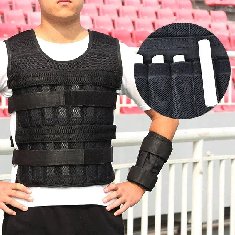 Chaleco Lastrado para entrenamientos de Crossfit, boxeo y artes marciales