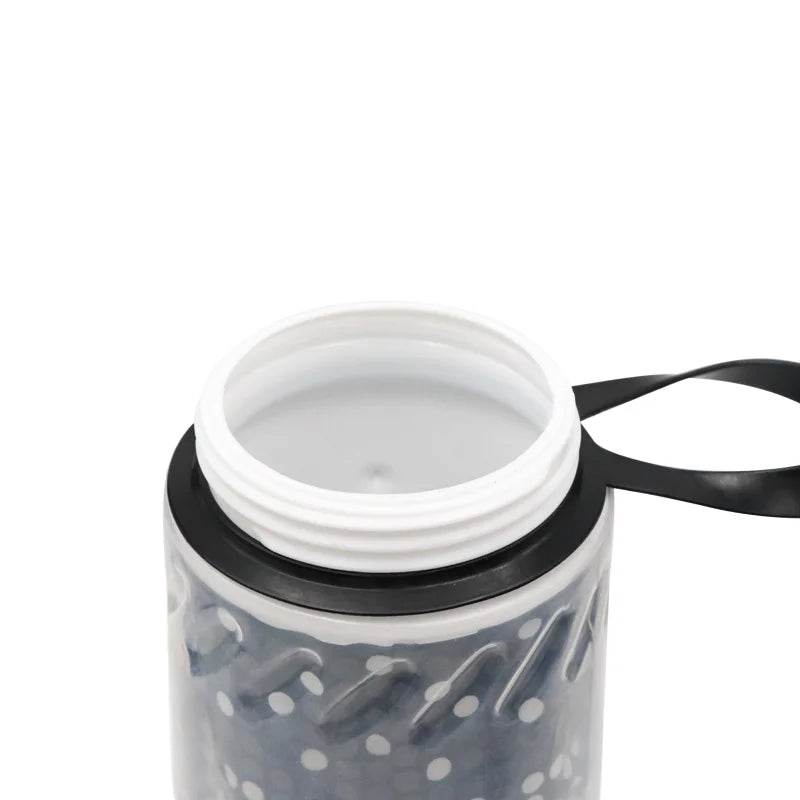 Botella de agua termica para deportes, bicicleta y bici de montaña, doble capa mantiene frio y calor