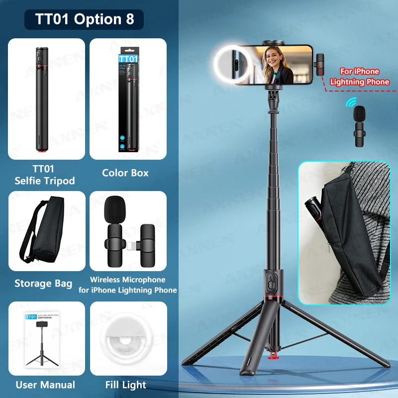 Trípode facil de transportar para tus entrenos mas exigentes con bluetooth y micro 