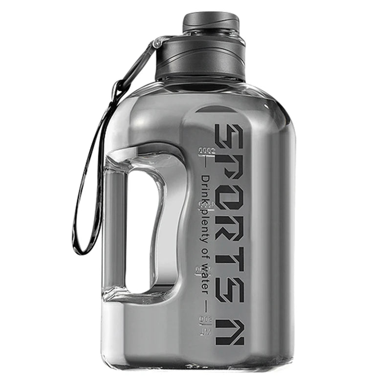 Botellas de agua aisladas de 2,7/1,7 L, gimnasio, viajes, senderismo, Camping, para hombres y mujeres, botella de Fitness