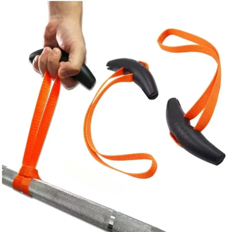 1PC Bull Horn Fitness Handle Pull Rod Rubber Heavy-Duty Cable Machine Handle Fitness Equipment Accessories
