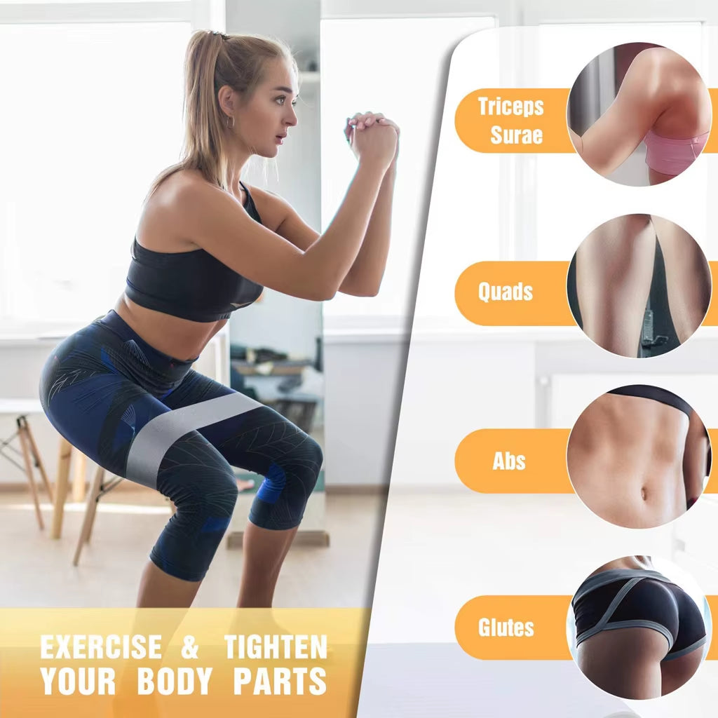 1/2/3PCS Elastic Rubber Bands Set for Women Men Fitness Gym Home Resistance Booties Band Hip Circle Expander Workout