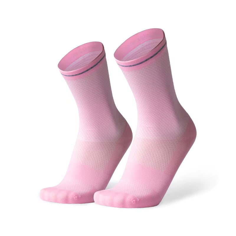 Calcetines deportivos de compresión para mujer, absorben la humedad