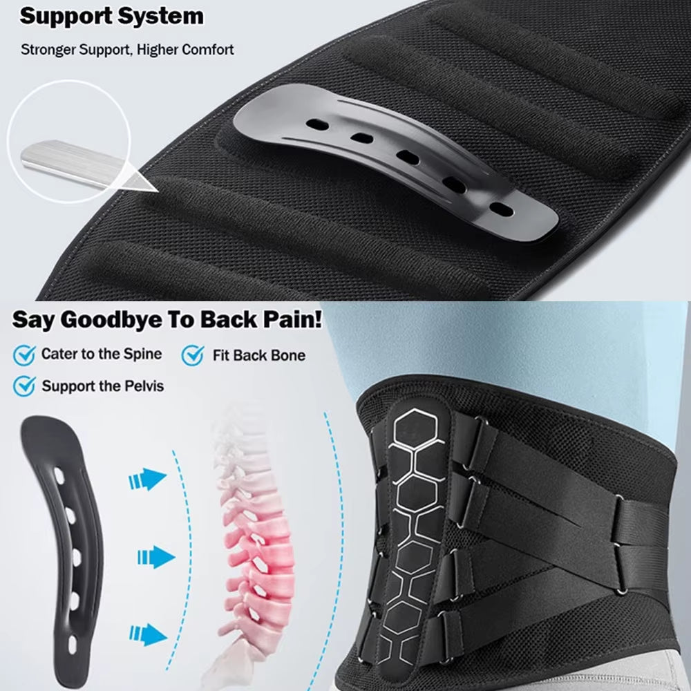 Soporte, faja lumbar 